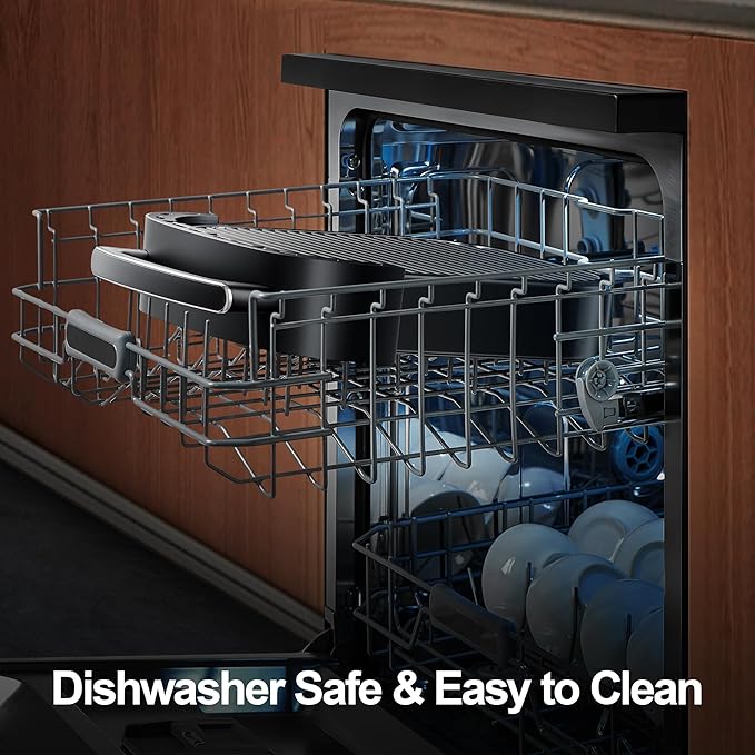 Large Air Fryer,11-IN-1 Airfryer,Super Fast Cooking Speed with Dual Heat Source, Non Toxic Air Fryers Stainless Steel, Max Crisp Technology with 450F, 6QT Up to 33 Chicken Wings Capacity