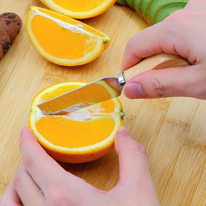 Bamboo Charcuterie Boards Cheese Board Knife Set14‘’x11‘’,House Warming Gifts for New Home Gift for Mom Couples Bridal Shower Bridesmaid Gifts (13 x 10 x 0.59 inches)