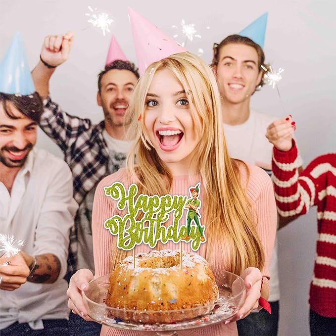 Seyal® Petr Pan Happy Birthday Cake Topper