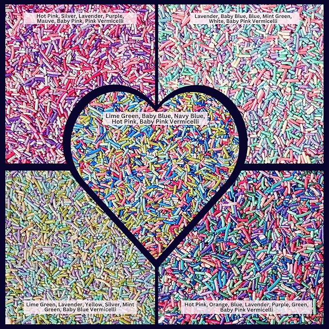 Confect Rainbow Magic Sprinkles – Edible Colorful Sprinkles Mix for Cake & Cupcake Decorating | Bright Confetti & Jimmies for Baking, Party, Birthday & Cookie Toppings | Vegan, Gluten-Free, Nut-Free, Soy-Free, Dairy-Free, Palm Oil-Free - 5 Oz