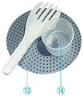 Pantin Commercial Rice Cooker & Warmer - 35 Cups Uncooked / 70 Cups Cooked, Extra Large Capacity Rice Cooker with Nonstick Inner Pot & Switch Press, 120V/1500W, ETL Listed