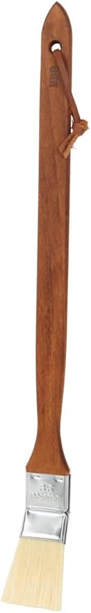 Redecker Beechwood BBQ Brush, Extra-long Basting Brush for Grilling, Baking, and Marinading, Made in Germany