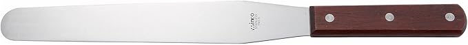 Winco Blade Bakery Spatula, 9.5-Inch,White