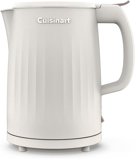 Cuisinart Soho 1 Liter Double Wall Electric Kettle, Truffle