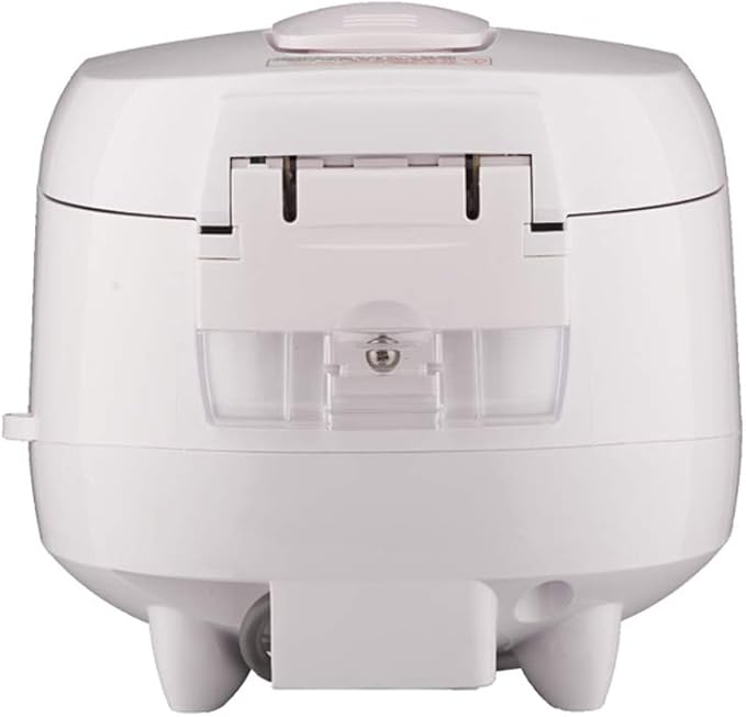 CUCKOO CR-0631F 6-Cup (Uncooked) / 12-Cup (Cooked) Micom Rice Cooker with Nonstick Inner Pot, 7 Menu Modes, LCD Display, Fuzzy Logic Tech, Auto Clean (White/Pink)