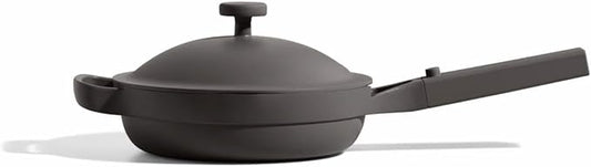 Our Place Mini Always Pan 2.0-8.5” (1.2 Qt) Nonstick, Toxin-Free Ceramic Cookware | Patented 10-in-1 Aluminum Frying & Sauté Pan | Safe for Oven, Induction & All Cooktops up to 450°F | Char