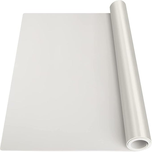 Silicone Mats for Kitchen Counter, Nonslip Silicone Mats for Crafts Countertop Protector Heat Resistant Mat (78.7” x 15.7”, Beige)