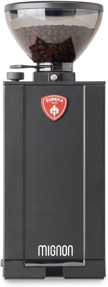 Diletta Mio Espresso Machine (Stainless Steel) and Eureka Mignon Notte Grinder Bundle