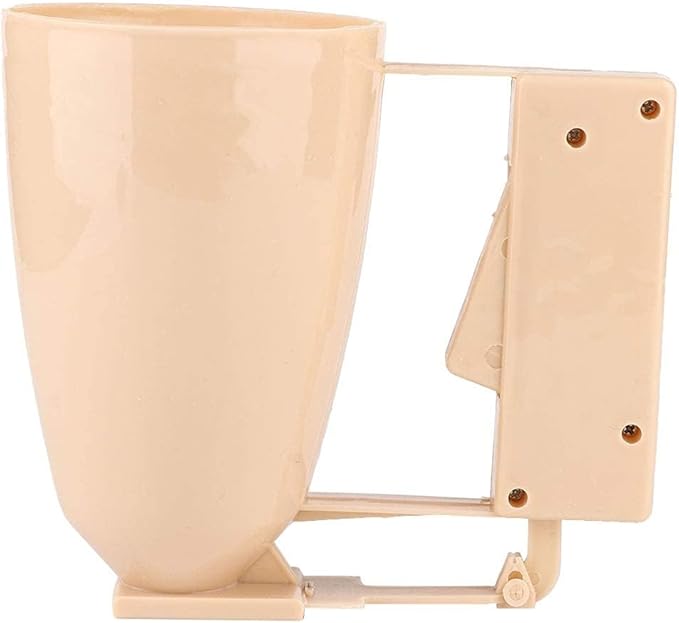 Pancake Batter Dispenser, Plastic Cupcake Pancake Dispenser Baking Cake Desserts Pancake Dispenser Baking Dispenser Cream Batter Pourer with Handle for Cupcakes, Waffles, Muffin Mix, Crepes and Cake