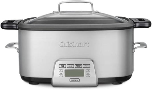 Cuisinart MSC-800 7-Quart 4-in-1 Cook Central Multicooker, Stainless Steel/Black