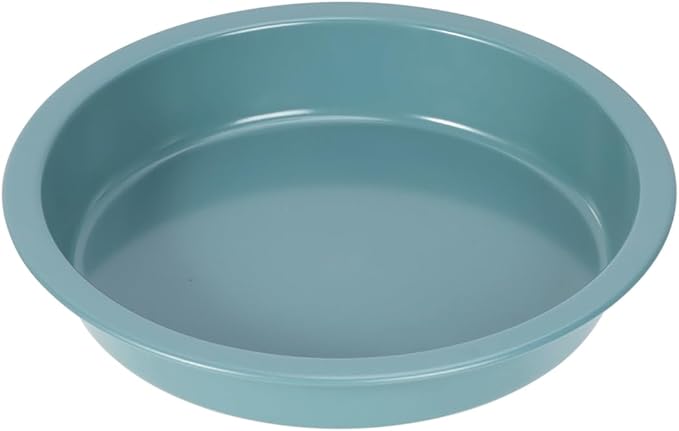 CHEFMADE Round Cake Pan, 8-Inch Non-Stick Pizza Pan and Pie Bakeware for Oven Baking (Green)