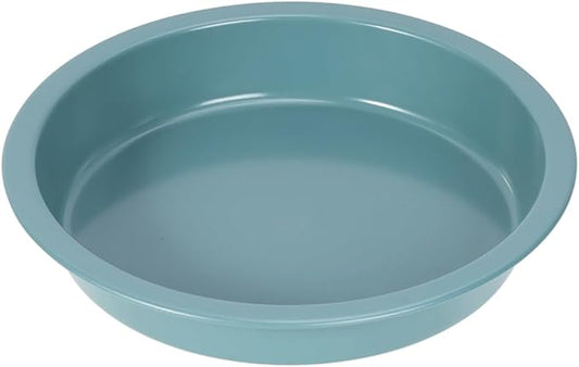 CHEFMADE Round Cake Pan, 8-Inch Non-Stick Pizza Pan and Pie Bakeware for Oven Baking (Green)