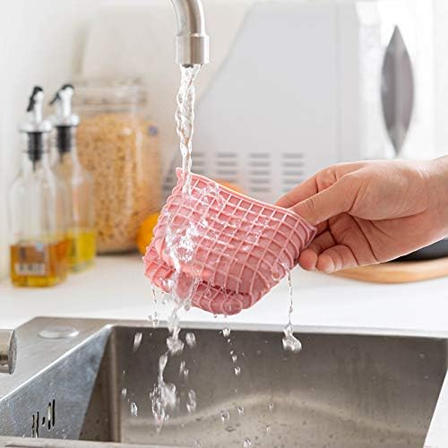 Mini Silicone Oven Mitts Set, Oven Mitts Heat Insulation, Oven Gloves for Kitchen Cooking and Baking, Protecting Fingers Mini Oven Hand Clips are Sold in Pairs (Pink)