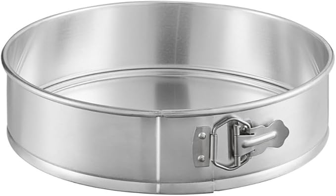 Soro Essentials- 11' x 3'' Deep Aluminum Round Spring Form Pan- Leak Proof Cheesecake Pan Spring Form Pans with Removable Bottom and Quick Release Latch for Baking Cheesecake Cakes