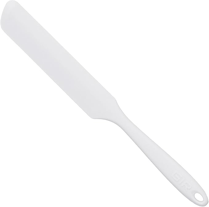 GIR: Get It Right Silicone Spreader - Silicone Butter Spreader - Food Grade Scraper - BPA & BPS Free - Baking Supplies - Home & Kitchen Gadgets - 10" x 1.10" - Studio White