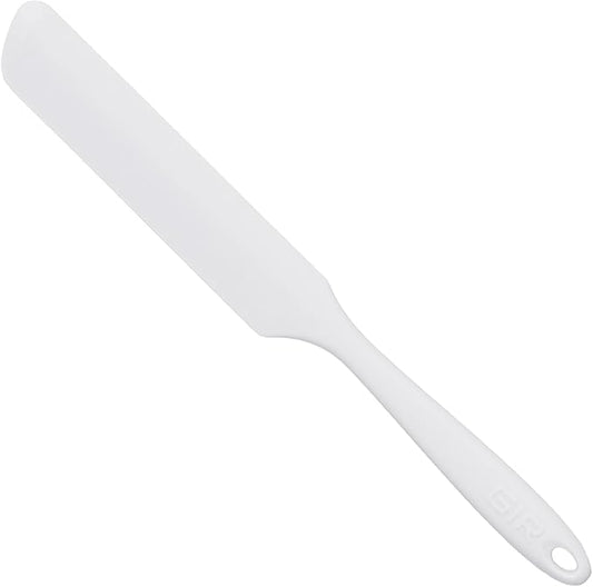 GIR: Get It Right Silicone Spreader - Silicone Butter Spreader - Food Grade Scraper - BPA & BPS Free - Baking Supplies - Home & Kitchen Gadgets - 10" x 1.10" - Studio White