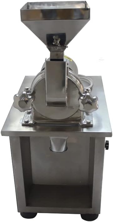 TECHTONGDA Commercial Grain Grinder Mill Electric Universal Pulverizer Grinding Machine Grain Mill Food Grinding Machine with 0.118" Crushing Fineness for Dry Grain Rice Coffee Bean