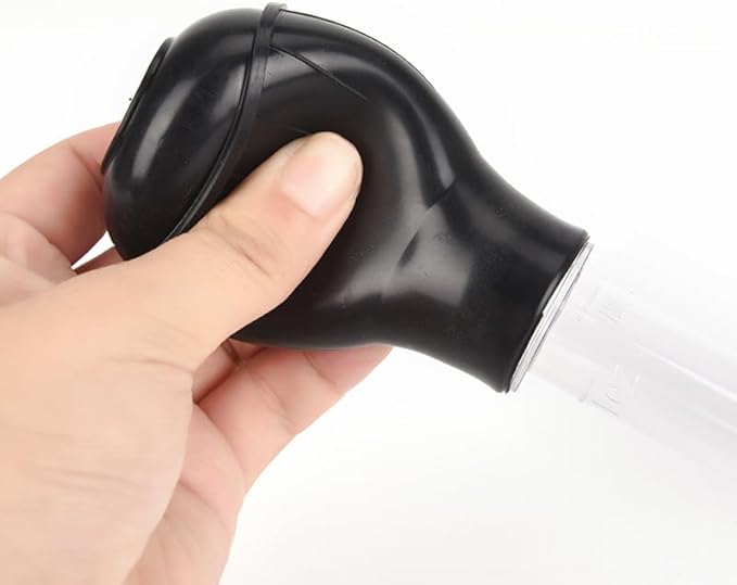 2 Pcs 11-Inch Turkey Baster with Silicone Bulb, Clear, Ideal for Roasting Juices, Butter Drippings, Glazes