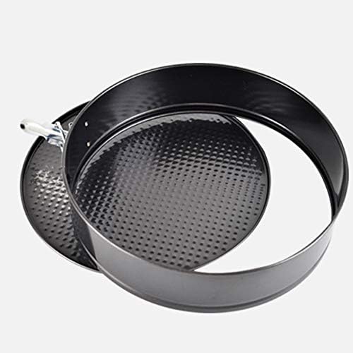 Falytemow Nonstick Springform Pan with Removable Bottom 3 Pieces Cake Molds of Heart Round Square Leakproof Cheesecakes Pan Bakeware Set