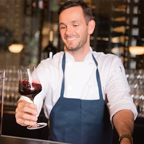 Gabriel-Glas Crystal Wine Glasses, Set of 6 with Gift Box - Premium, Universal Wine Glass for Red and White Wine - Dishwasher Safe, Lead-Free, 16 oz