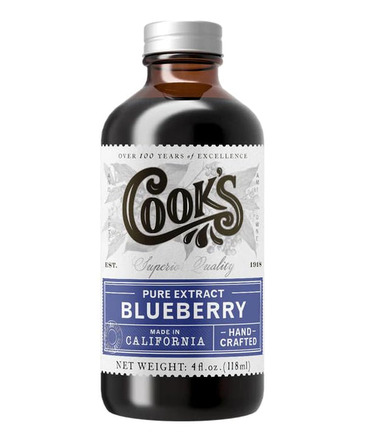 Cook's, Blueberry Extract for Baking, Pies, Jam, Jellies, Candies, Syrup, 4 oz