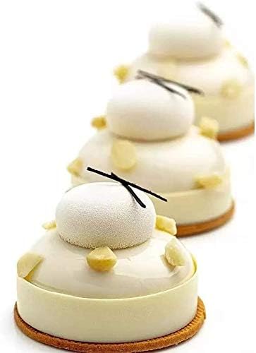 OCPO KITCHEN Stone Silicone Mold for Baking Mousse Cake, Candy, Pastry, Chocolate, Cupcake, Jelly, Cookie, Pudding, Cake Decoration Mold, 3D Stone Shape (15-Cavity)