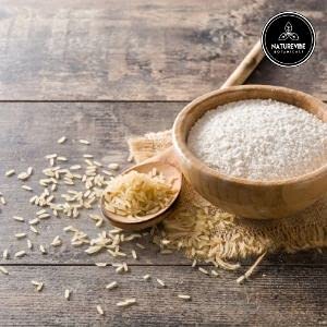 Naturevibe Botanicals White Rice Flour 5lb Premium Quality | Used for Baking and as Thickener