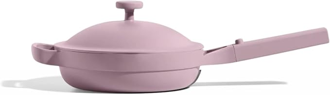Our Place Mini Always Pan 2.0-8.5” (1.2 Qt) Nonstick, Toxin-Free Ceramic Cookware | Patented 10-in-1 Aluminum Frying & Sauté Pan | Safe for Oven, Induction & All Cooktops up to 450°F | Lavender