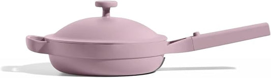 Our Place Mini Always Pan 2.0-8.5” (1.2 Qt) Nonstick, Toxin-Free Ceramic Cookware | Patented 10-in-1 Aluminum Frying & Sauté Pan | Safe for Oven, Induction & All Cooktops up to 450°F | Lavender