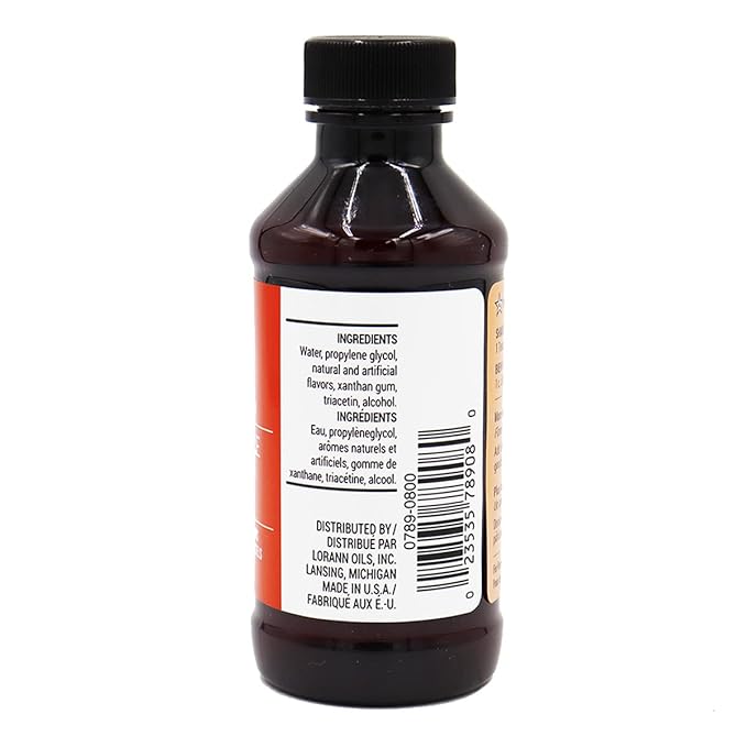 Lorann Oils Pumpkin Spice Bakery Emulsion: Genuine Pumpkin Spice Blend, Perfect for Boosting Fall Flavors in Cakes, Cookies & Desserts, Gluten-Free, Keto-Friendly, Pumpkin Spice Flavoring Essential