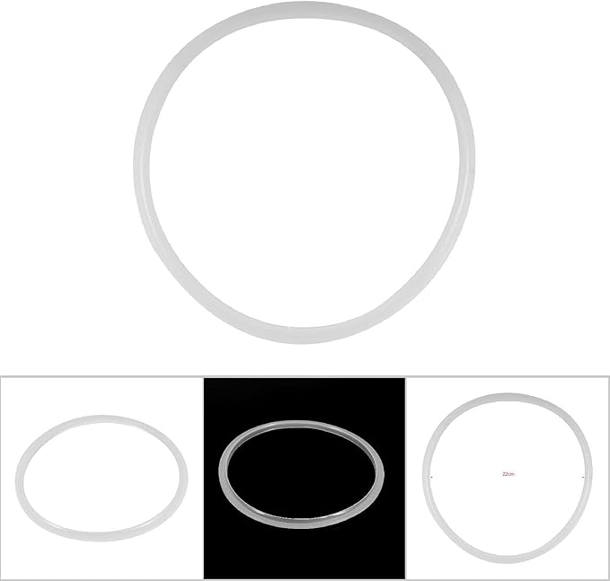 Instant Sealing Clear Mini Gasket for 2 QT Pressure Cooker, Suitable for Home Kitchen Tool