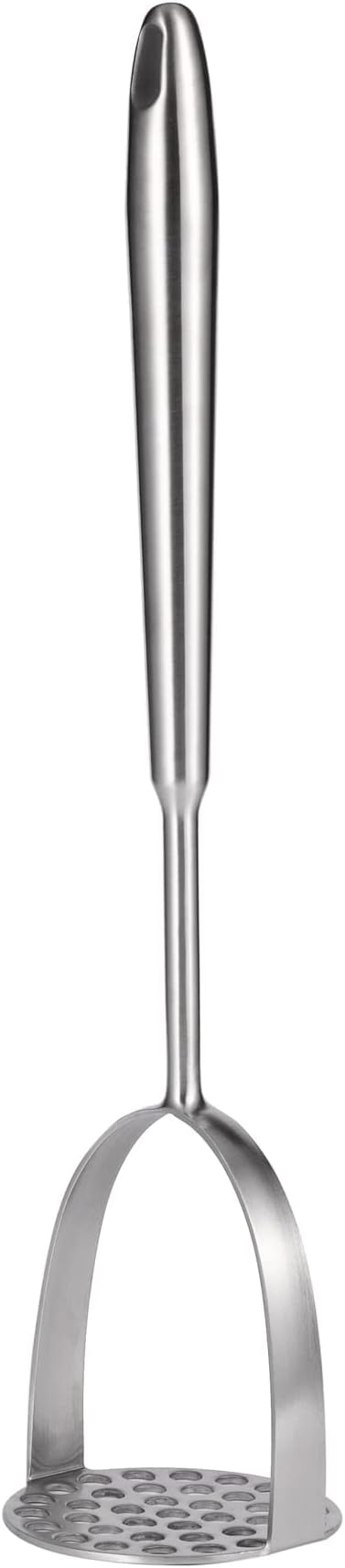 IMEEA Potato Masher SUS304 Stainless Steel Potato Masher with Long Handle for Avocado, Mashed Potatoes, Beans, Vegetables, 13.8-Inch