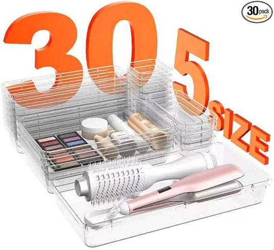 A-LuGei 【𝟯𝟬𝗣𝗰𝘀】【𝟱𝗦𝗶𝘇𝗲】 Drawer Organizer