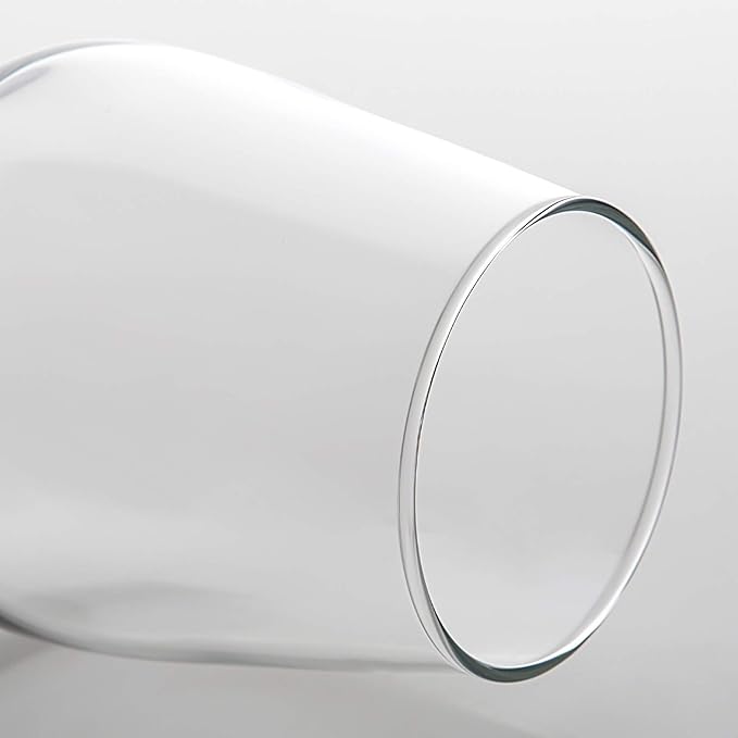 UMI UMIZILI 12 Ounce - Set of 6, All-Purpose Classic Durable Red/White Wine Glasses