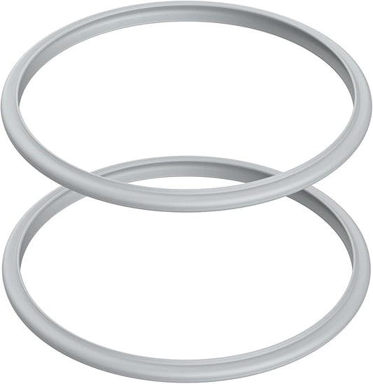 2Pcs Food Grade Silicone Pressure Cooker Sealing Ring Compatible with WMF 4.5 6.5 8.5 Quart Pressure Cookers and Frying Pans (Replace 6068569990, 8.66" Inner Diameter)