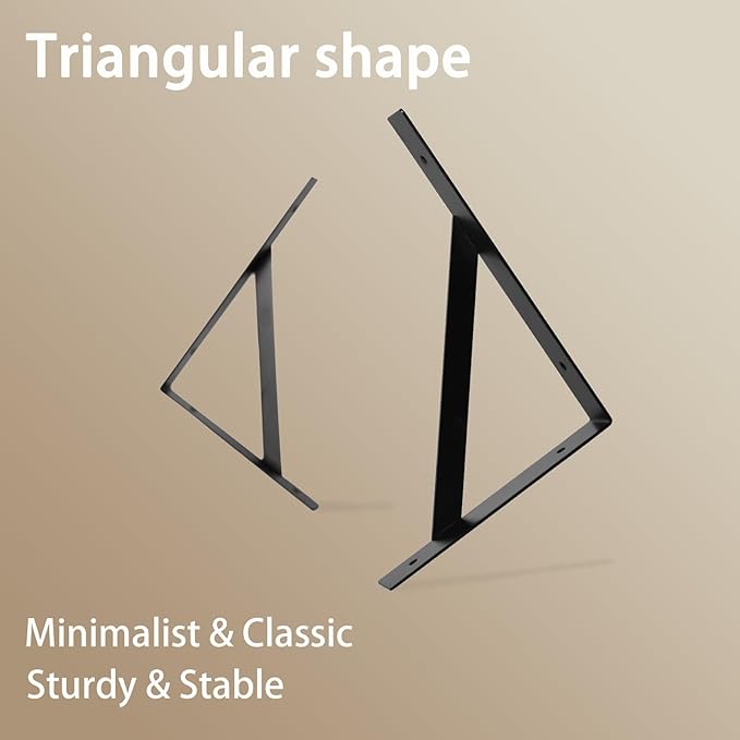 DINZI LVJ Long Wall Shelves, 55.1Inch Wall Mounted Shelves Set of 2, Extra Large Storage Ledges with Sturdy Metal Brackets for Living Room, Bathroom, Bedroom, Kitchen, Natural