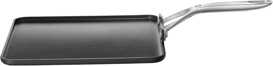 ZWILLING Motion Hard Anodized 11 x 11-inch Aluminum Nonstick Square Griddle