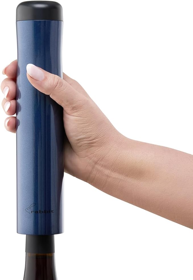 Rabbit Automatic Electric Wine Opener Corkscrew, Rechargeable