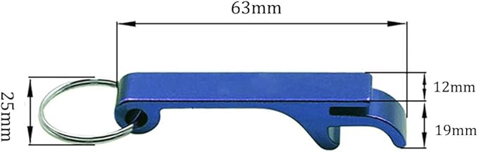 30pcs Personalized Bottle Opener Keychain Custom Aluminum Beer Bottle Opener Engraved Any Text/Logo Wedding Favors, Anniversaries, Xmas, Party, Restaurant, Christmas, Holiday, 2023 Graduation