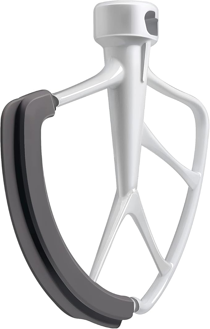 6 Quart Flex Edge Beater for Bowl-Lift Stand Mixers, Paddle Attachment Mixer Accessory