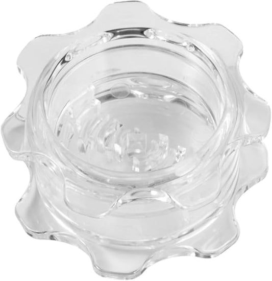 2025 New Garlic Twister,Garlic Press,Garlic Peeler,Ginger Grater,Mini Garlic Mincer (Clear)