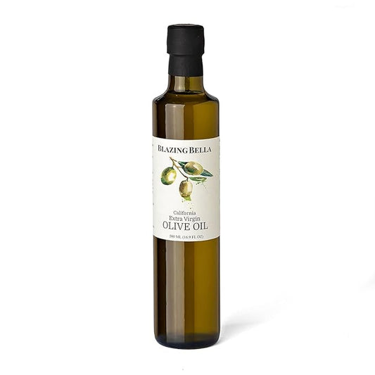 Blazing Bella Cold Pressed Extra Virgin Olive Oil - 16.9 Fl Oz (Pack of 1)