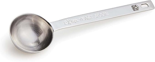 King Arthur Baking Company Yeast Measuring Spoon, 18/8 Stainless Steel, Holds 2-1/4 Teaspoons