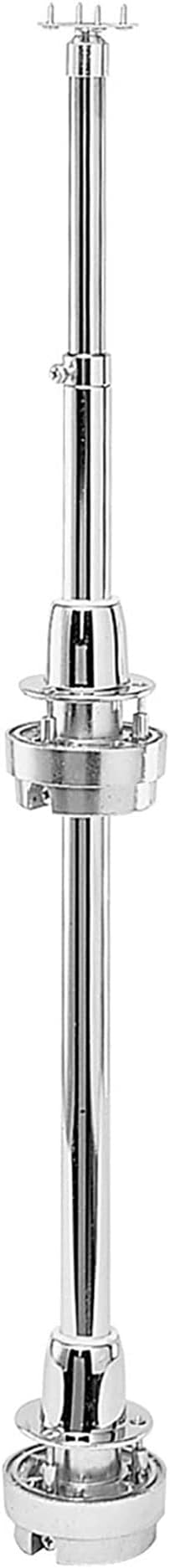 Rev-A-Shelf Dual Shelves Kidney-Shape 24" Lazy Susan Organizer for Lower Corner & Base Kitchen Cabinets, Turntable Home Storage, Wooden, 4WLS472-24-52