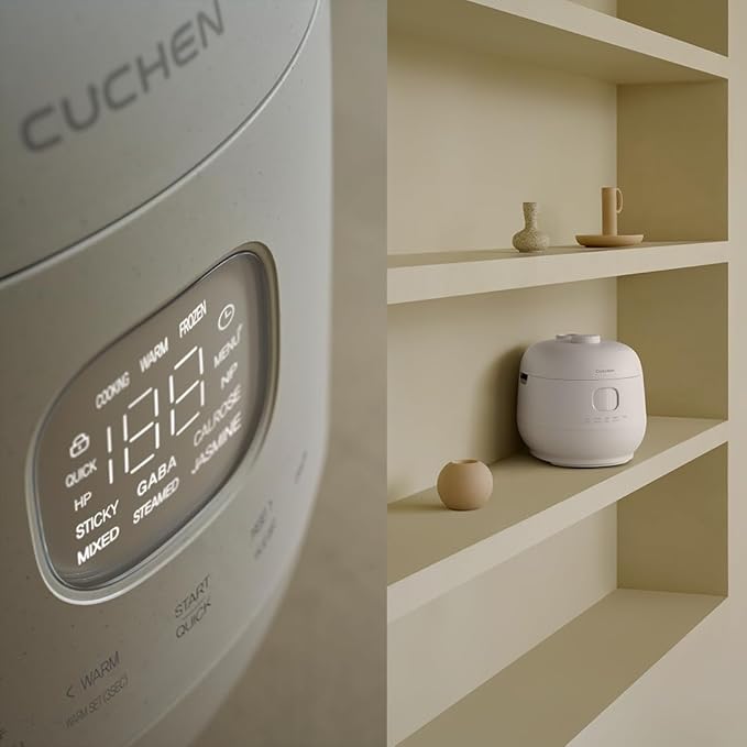 CRH-TWS1010PWUS, Full Stainless Inner Pot, Induction Heating Dual Pressure Rice Cooker,10 Person, 10-cup, 2.28 Quarts (uncooked), 20-cup, 4.56 Quarts (cooked), Dual Pressure Low and Hi, Auto Steam Clean, Slow Cooker, Steam Cooker