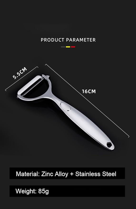 Potato Peeler Y Shaped Vegetable Peeler, Premium Kitchen Ultra Sharp Fruit Peeler with Sharp Stainless Steel Blade for Carrots Potatoes Oranges Citrus