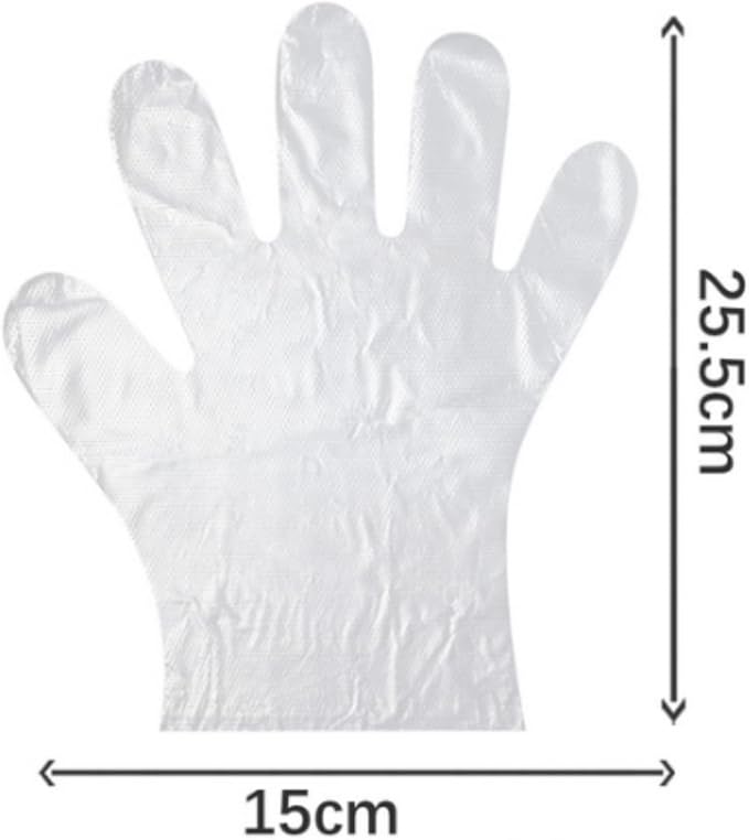 Kitchen Scissors Utility Chopping Scissor Professional Shears for Meat Cutting Sharp Kitchenad Shears Multipurpose Scissor for Food Outdoor BBQ No Rust + 100 Pcs Plastic Gloves Disposable