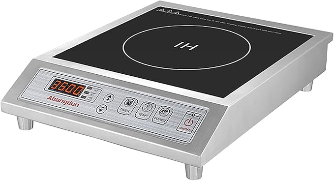 Commercial Induction Cooktop Induction Burner Lower Power Even Heating Hot Plate 3500W /220V