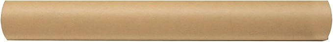 School Smart Butcher Kraft Paper Roll, 50 lbs, 18 Inches x 1000 Feet, Brown