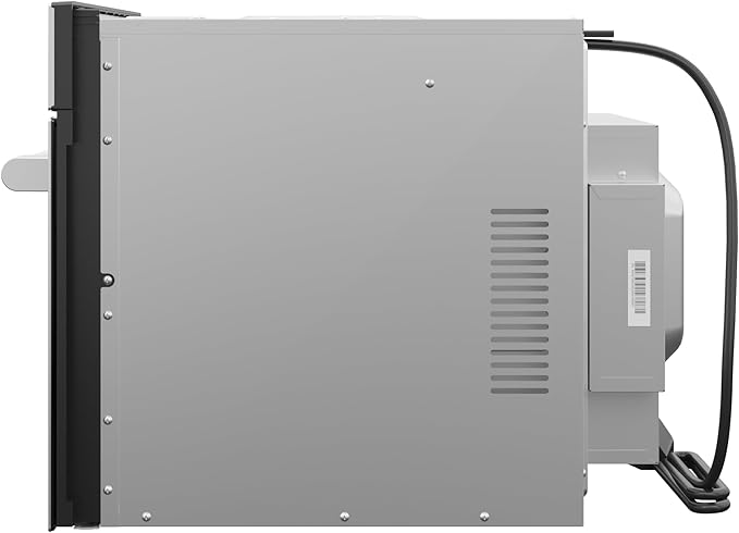 KoolMore COM-24SS 24 Inch Built-in Convection Oven and Microwave Combination with Broil, Soft Close Door, 1000 Watt Power, Stainless Steel Finish, Touch Control LCD Display, 24 in/1.6 Cu. Ft, Silver